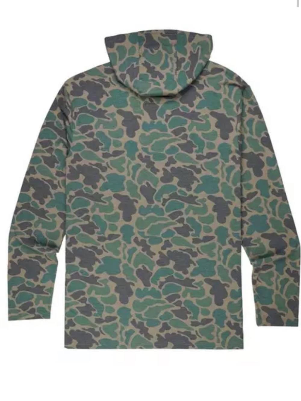 Marsh Wear Men’s Hooded Long Sleeve Mallard Camo - Picture 3 of 3